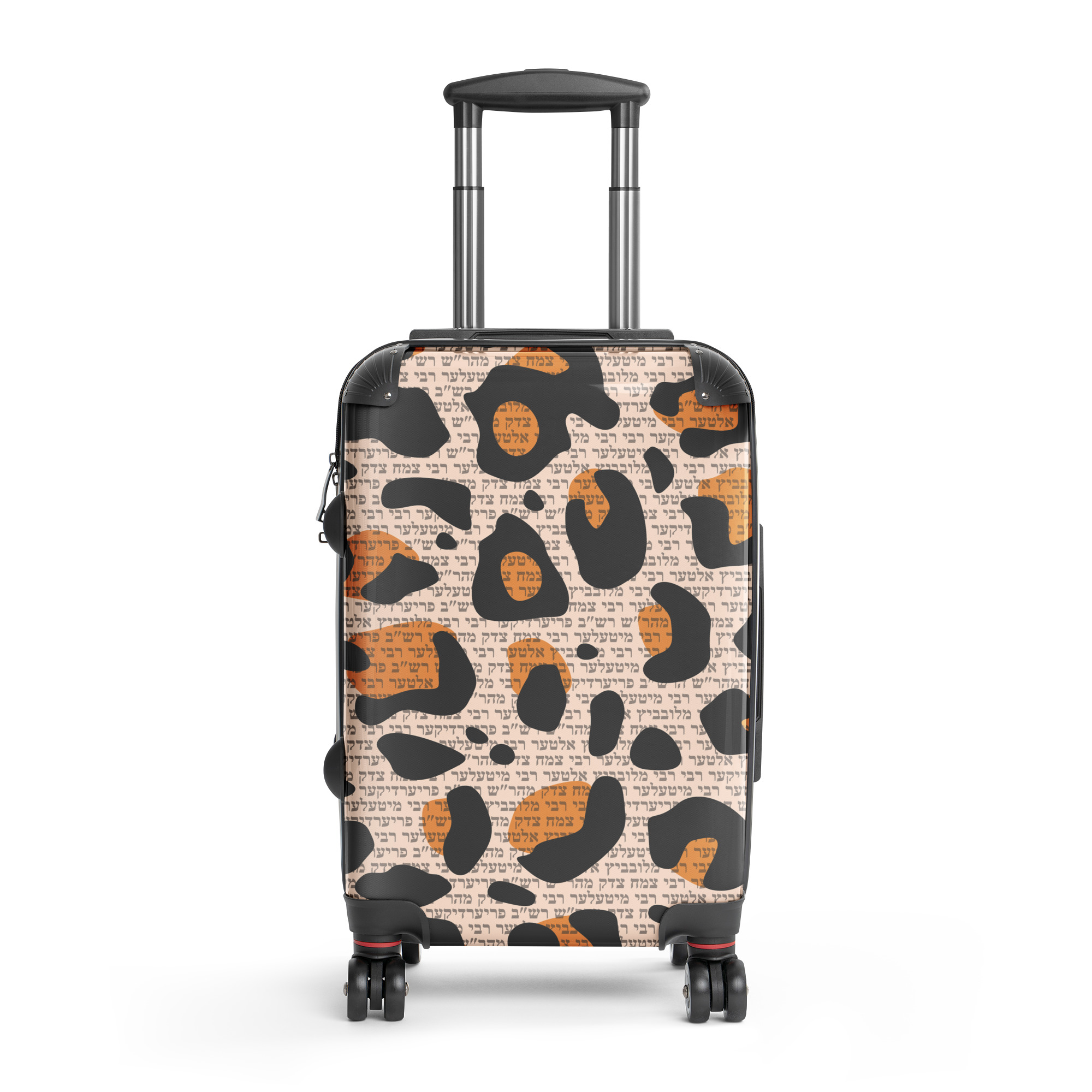 Chabad (Rebbe’s names) Hard-shell suitcase [big print]
