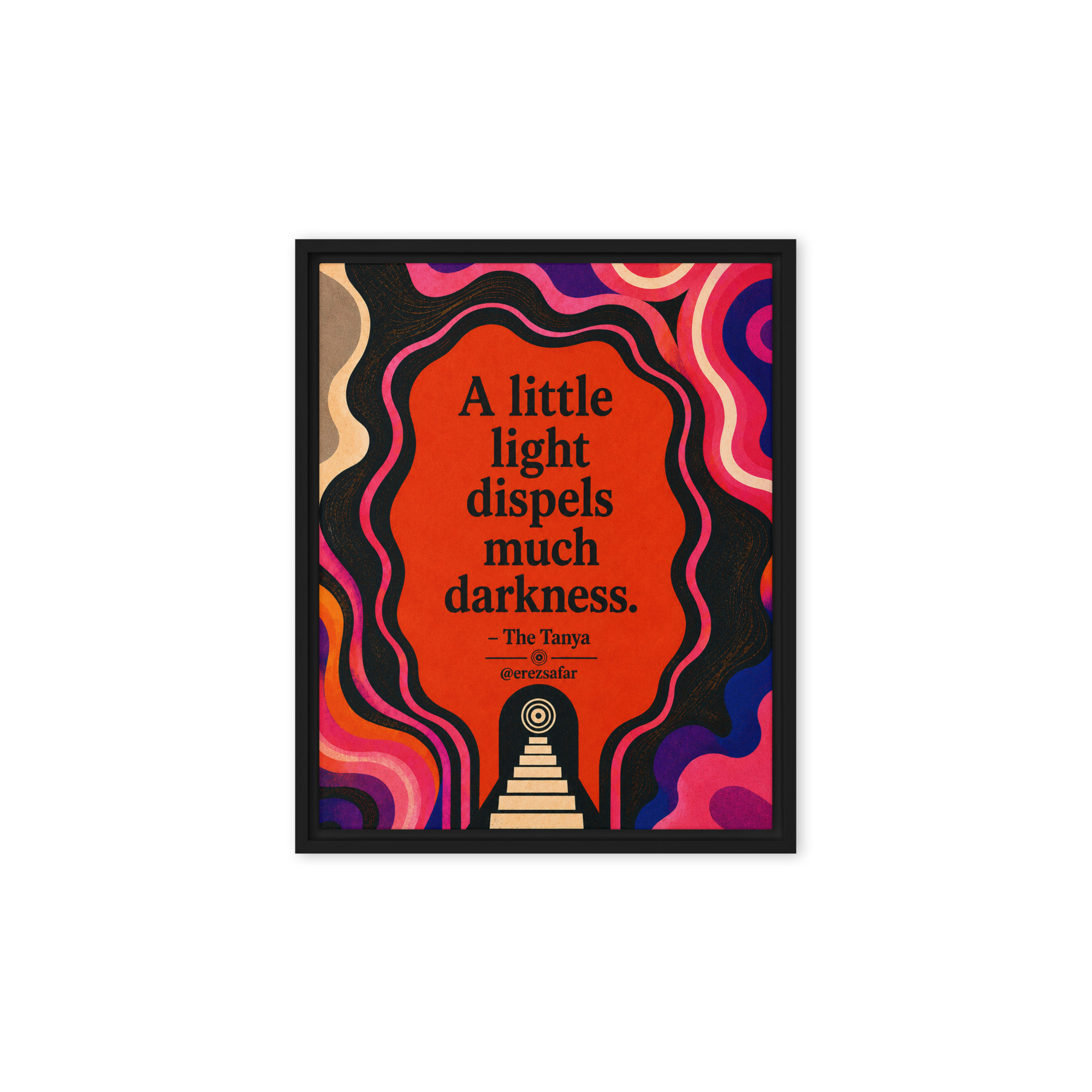 Tanya – The Alter Rebbe Framed Canvas